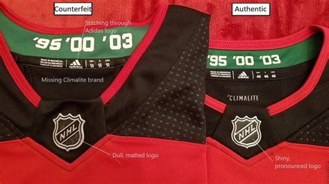 how to spot a fake adidas hockey jersey|adidas hockey jersey counterfeit.